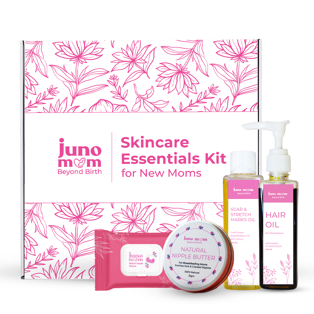 skincare kit for new moms | hospital bag | after delivery care | reduce stretch marks