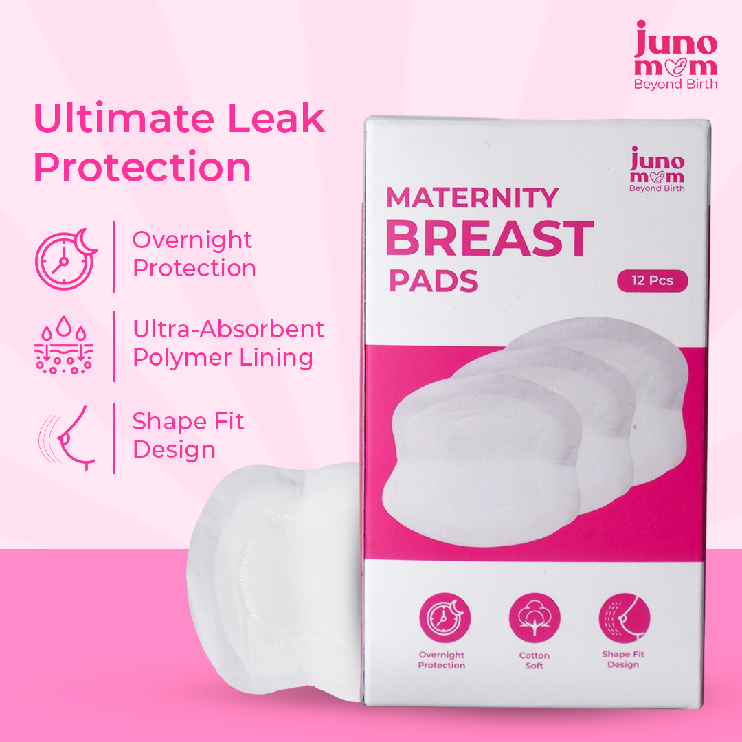 Juno Mom Maternity Breast Pads | Nursing Pads for New Moms