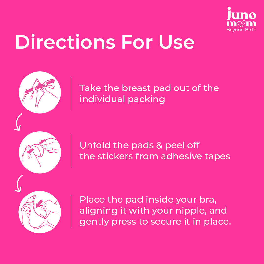 Juno Mom Maternity Breast Pads | Nursing Pads for New Moms