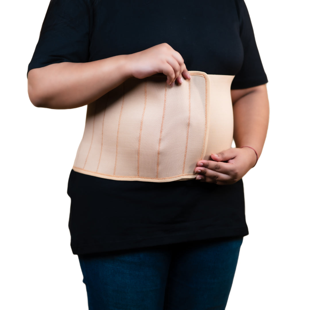 Juno Mom Abdominal Belt. Best Belly Belt Online. Back Pain Relief and Belly Support.