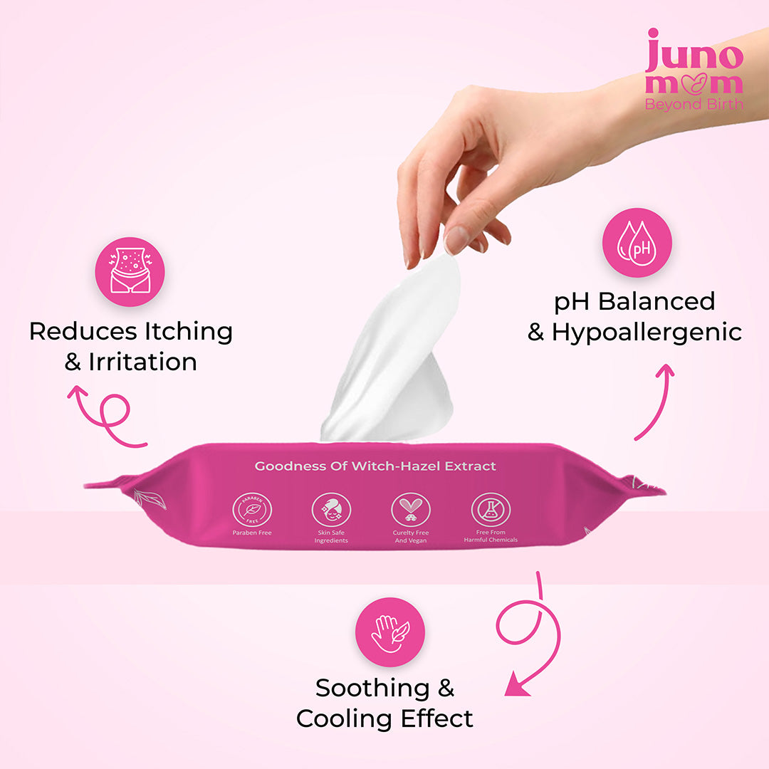 Juno Mom Witch-Hazel Wipes