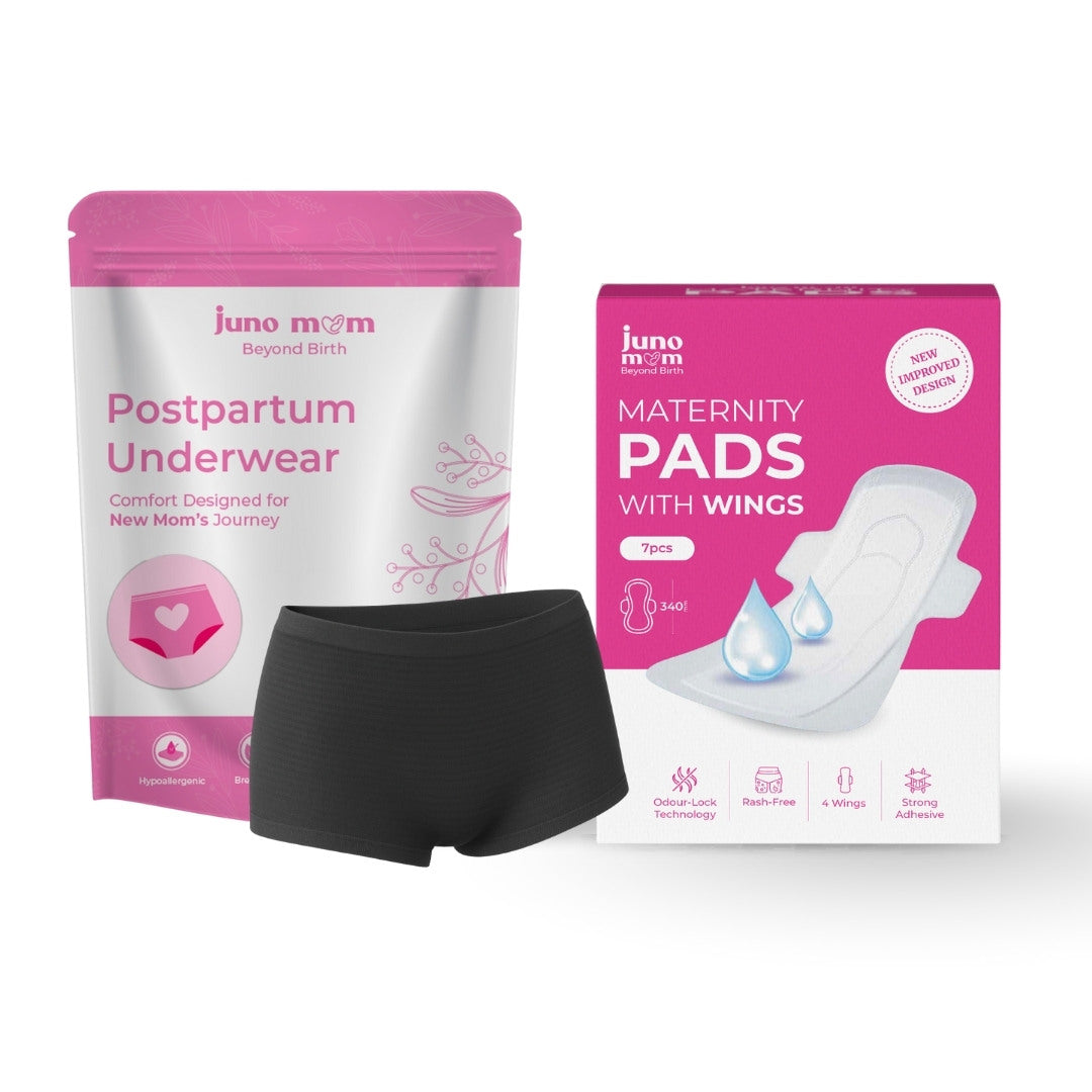 Maternity Pads & Disposable Underwear by Juno Mom