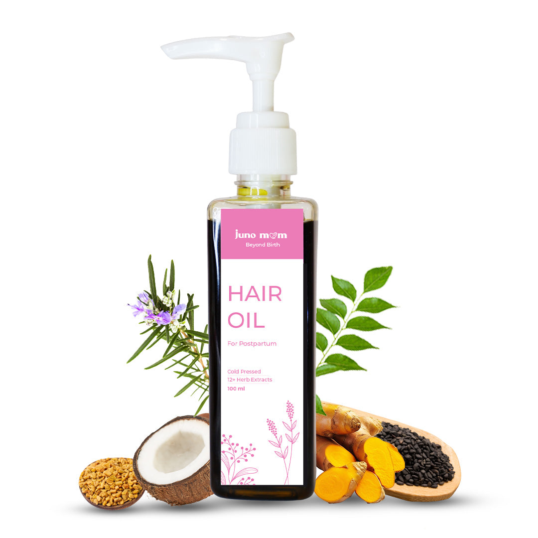 Juno Mom Hair Oil For Postpartum | 100 ml