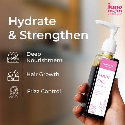 Juno Mom Hair Oil For Postpartum | 100 ml