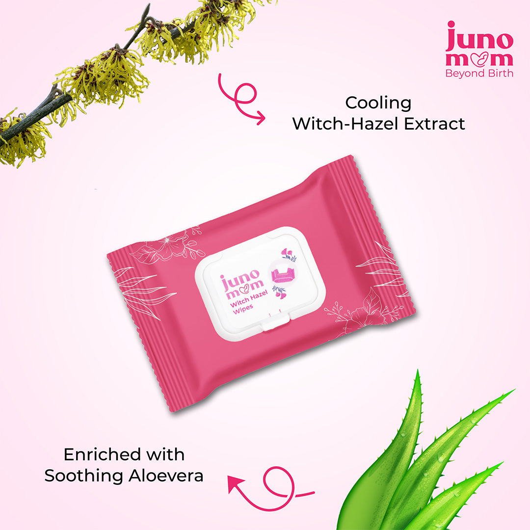 Juno Mom Witch-Hazel Wipes