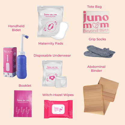 Juno Mom Natural Birth Postpartum Kit