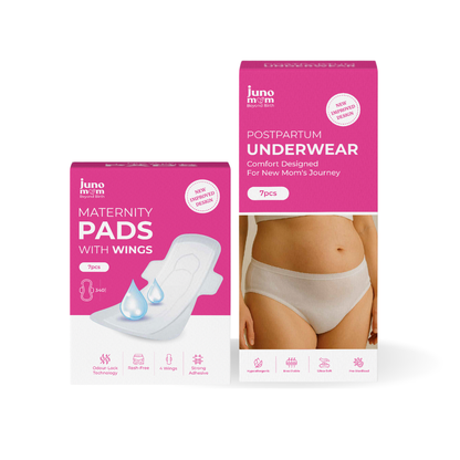 Maternity Pads & Disposable Underwear by Juno Mom