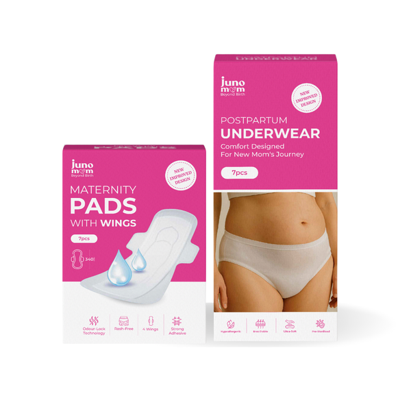 Maternity Pads & Disposable Underwear by Juno Mom