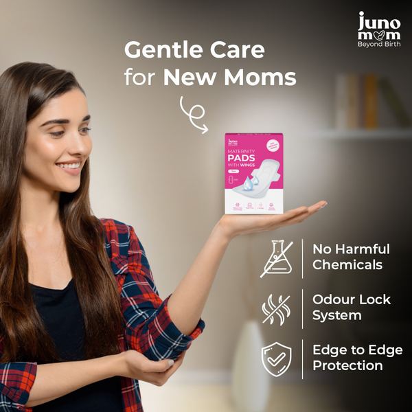 Maternity Pads & Disposable Underwear by Juno Mom